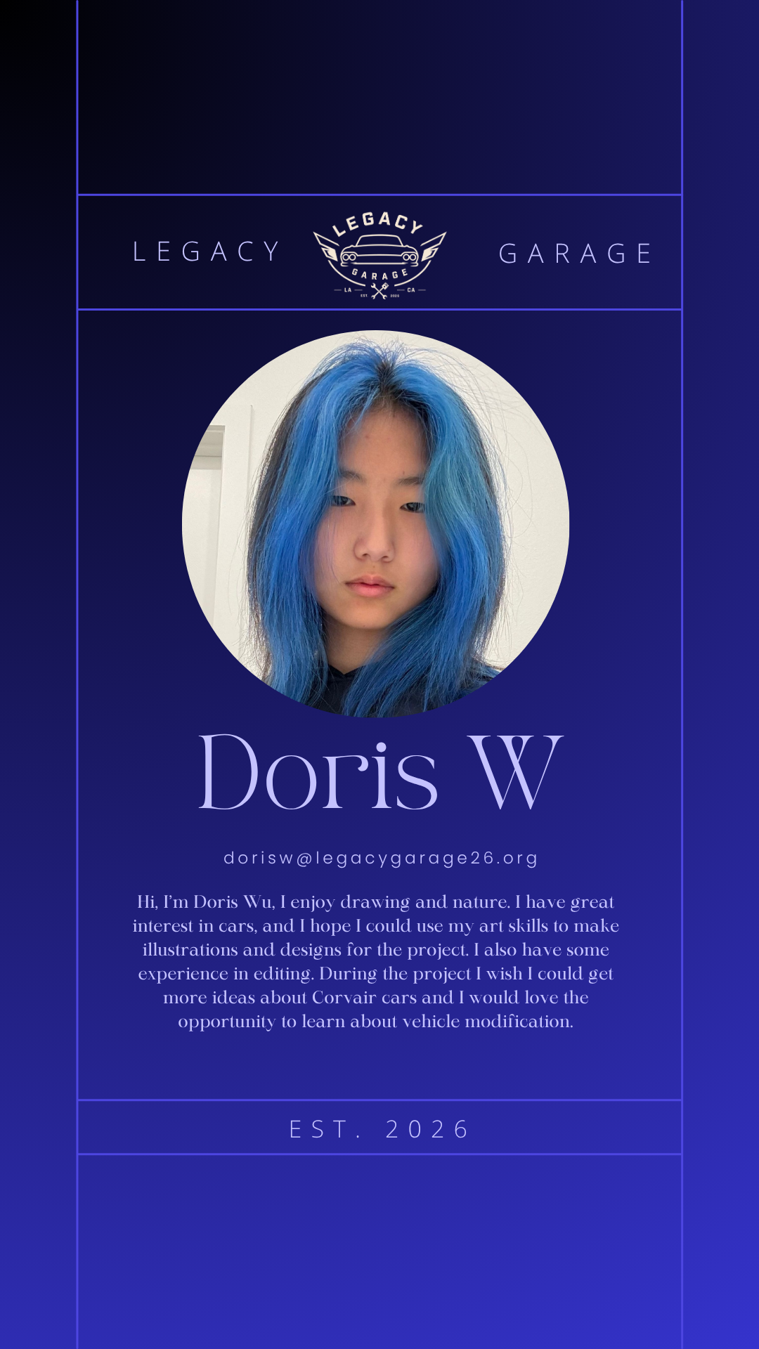 Portrait of Doris W
